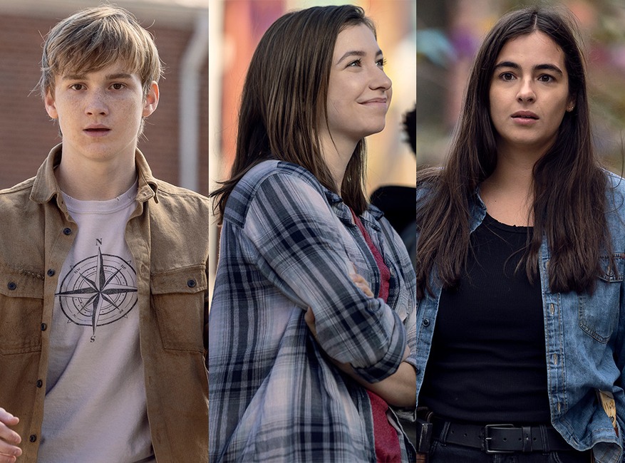 Matt Lintz, Katelyn Nacon, Alanna Masterson, The Walking Dead